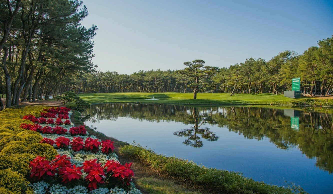 ようこそ、海とターフと太陽の楽園へ。